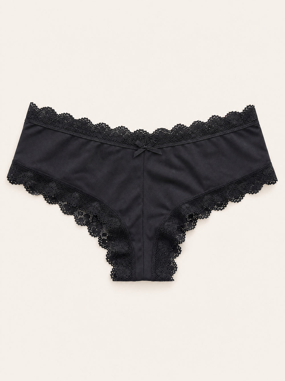 Deep Red Lace Panty with Strappy Design